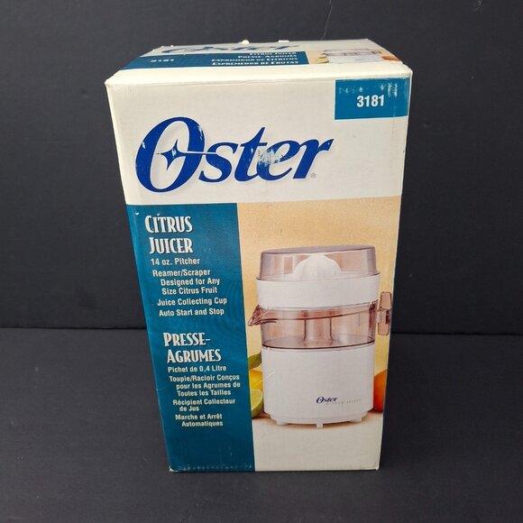 Oster Electric Citrus Juicer Model 3181 with Box NO Manual New Open Box - Picture 3 of 16
